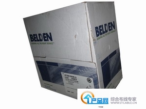 百通BELDENCDT超五类线(305米)蓝色工程线AP1690