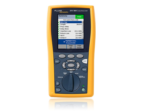 【福禄克】Fluke DTX-CLT超五类电缆线缆认证分析仪(DTX CLT dtxclt)