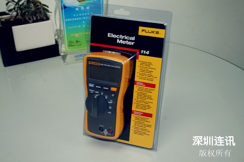 Fluke 114 福禄克电气测量万用表(F114)