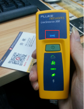 福禄克Linksprinter 300测试仪 蓝色WIFI指示灯